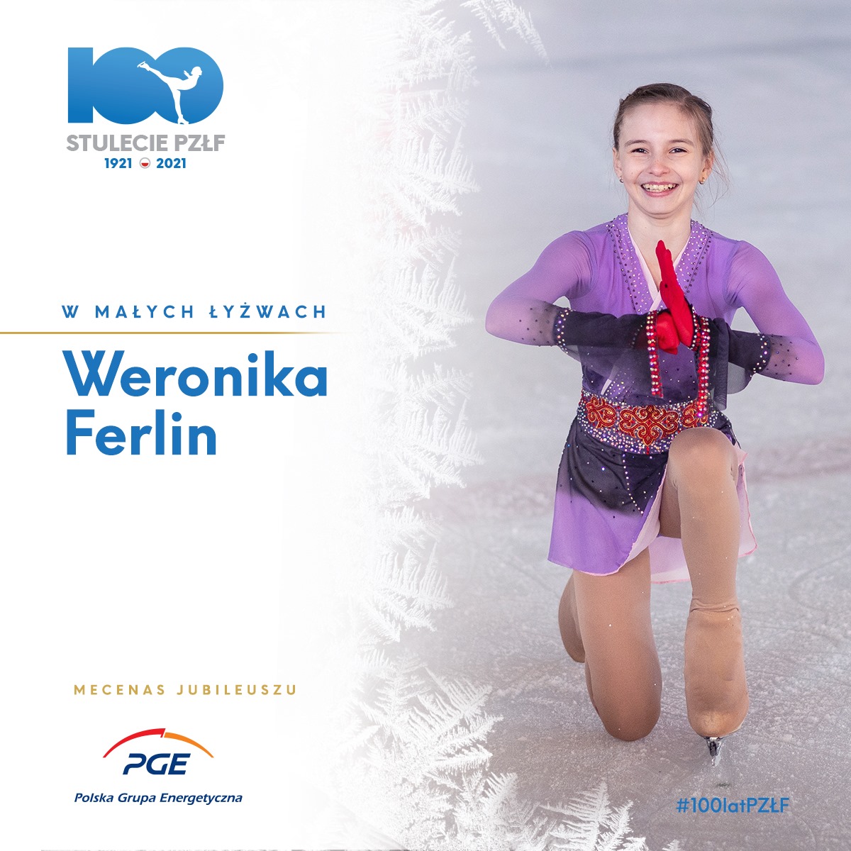 Dzisiaj „W Małych Łyżwach” jeździ 13-letnia Weronika Ferlin!